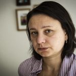 Unhappy mature woman. “Real People” series
