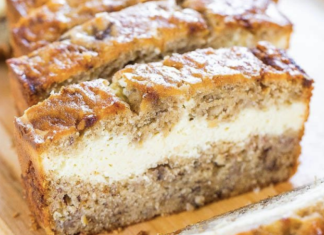 Checul cu banane si crema de branza care m-a cucerit pentru totdeauna