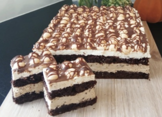 Prăjitura Cappuccino cu pișcoturi – un deliciu de zile mari