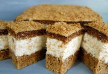 Prajitura Albinuta Magica, cu blat pufos, miere si crema fina