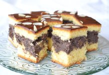 Prajitura de Post cu Mac si Glazura de Ciocolata – Desertul Care Iti Face Ziua Mai Dulce