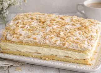 Prajitura norvegiana care i-a cucerit pe toti: crema fina, blat pufos si bezea crocanta
