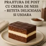 Prajitura de Post cu Crema de Ness