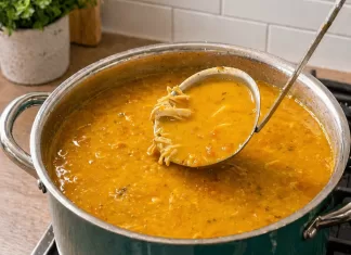 Ciorba de Pui Cremoasa (Stil a la Grec)