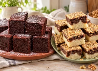 Când mi-e poftă de dulce: două prăjituri pufoase